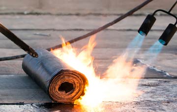 Low Garth asphalt flat roofing repairs