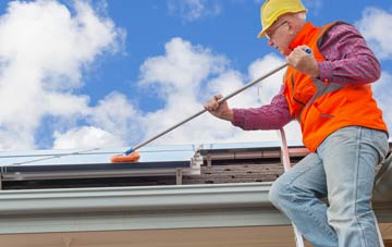 Low Garth soft wash roof cleaning